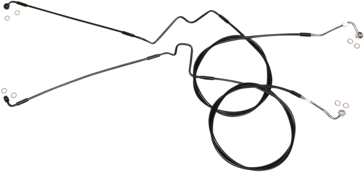 Brake Line - XR - Lower - Black - ABS