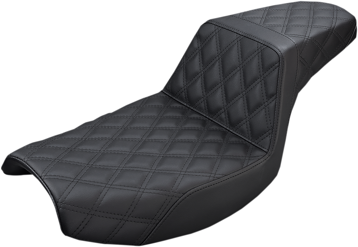 Step-Up Seat — Full Lattice Stitch