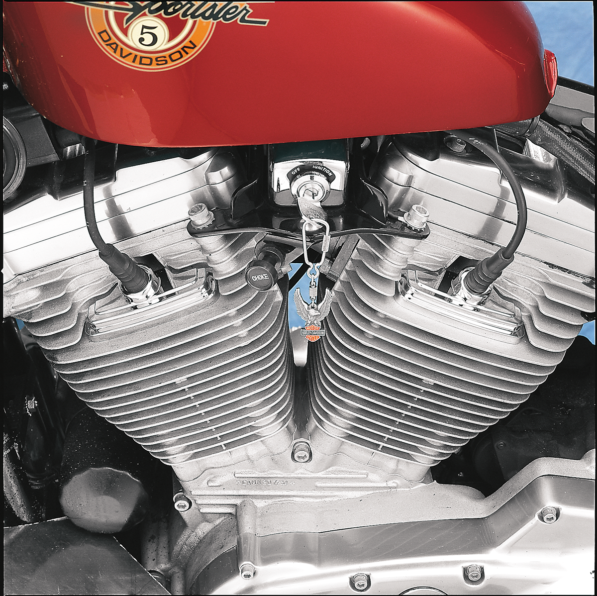 Chrome Head Bolt/Spark Plug Cover — Bolt Cover