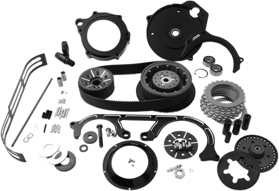 2" Open Belt Drive Kit with 2-Piece Motor Plate