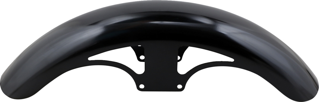 Hugger Series Front Fender with Mounting Blocks for Softail/Dyna