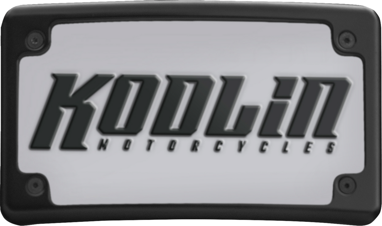 Curved License Plate Kit