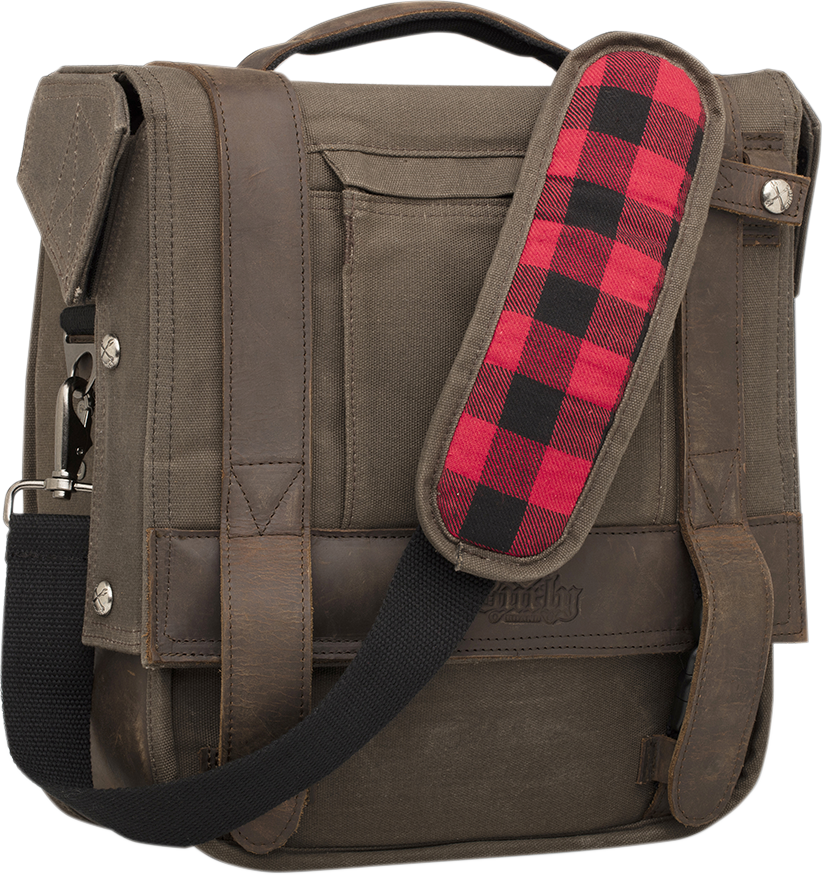 Voyager Detachable Waxed Cotton Saddlebag