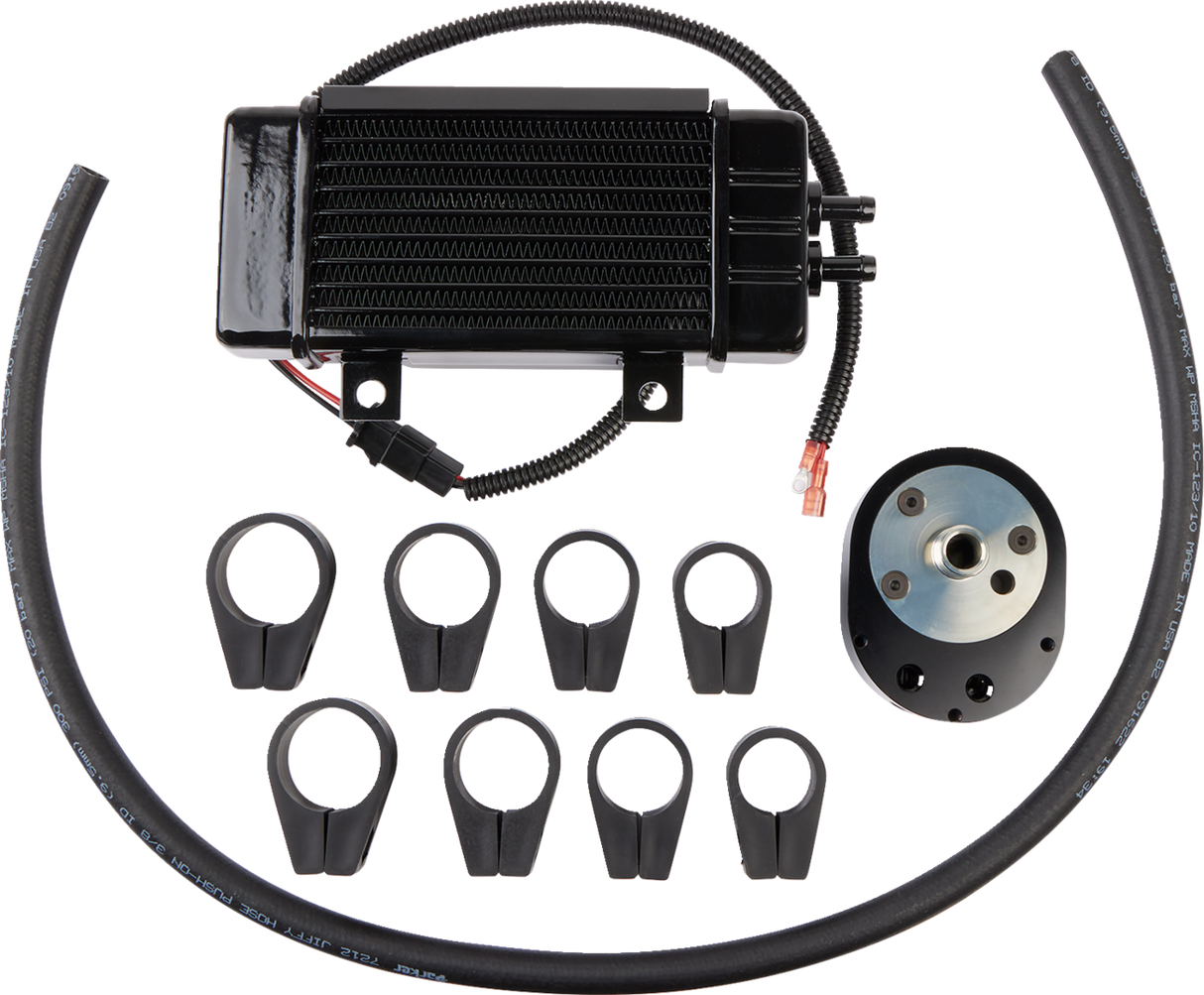 Vertical Frame-Mount Fan Assisted Oil Cooler Kit