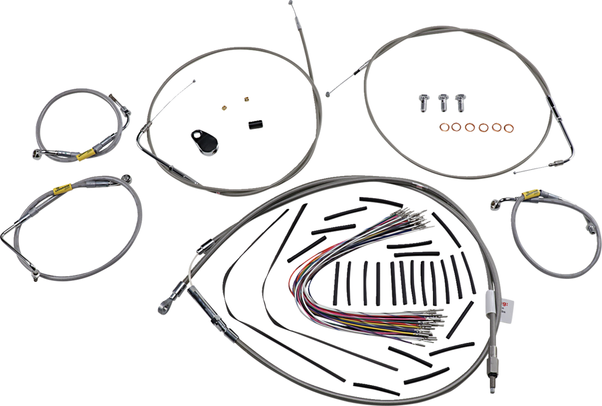 Control Kit for Early Touring Bikes with Bagger Bar Handlebars