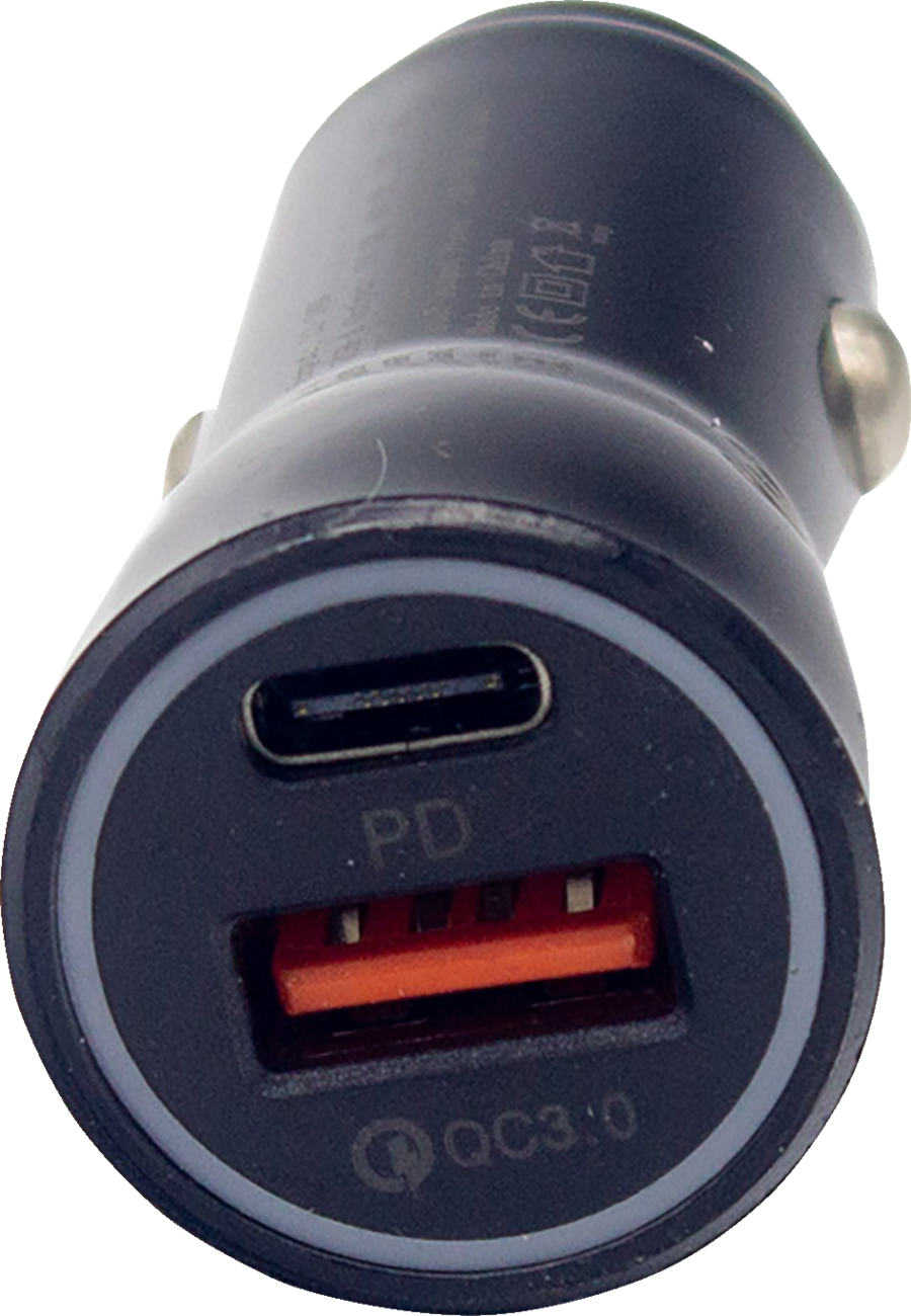 Lighter Power Adapter with USB & USB-C Ports