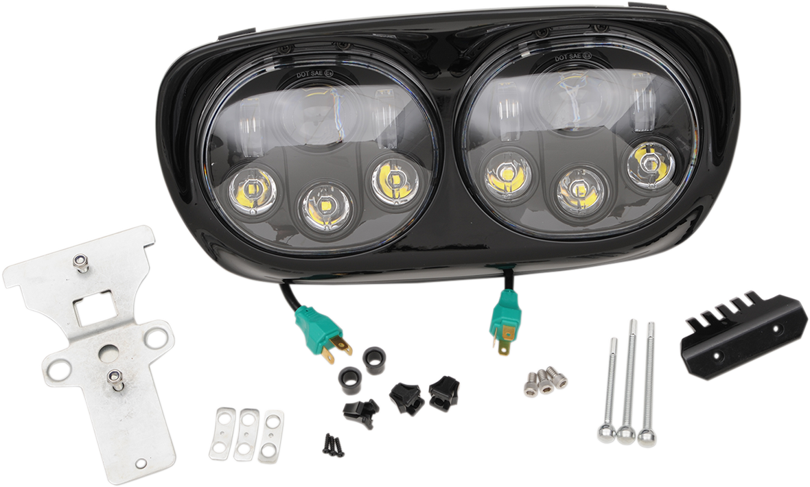 Dual LED Assembly Headlight