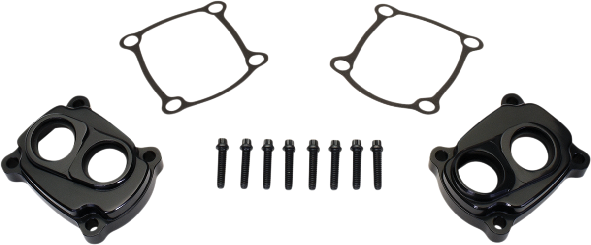 Low-Profile Billet Tappet Covers/Pushrod Cover Kit