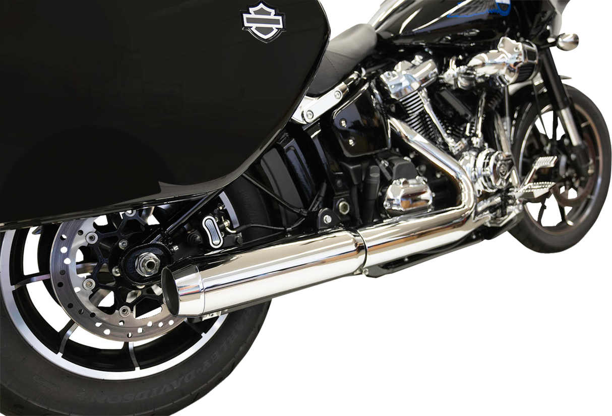 4" Slip-On Muffler with Baffle Core