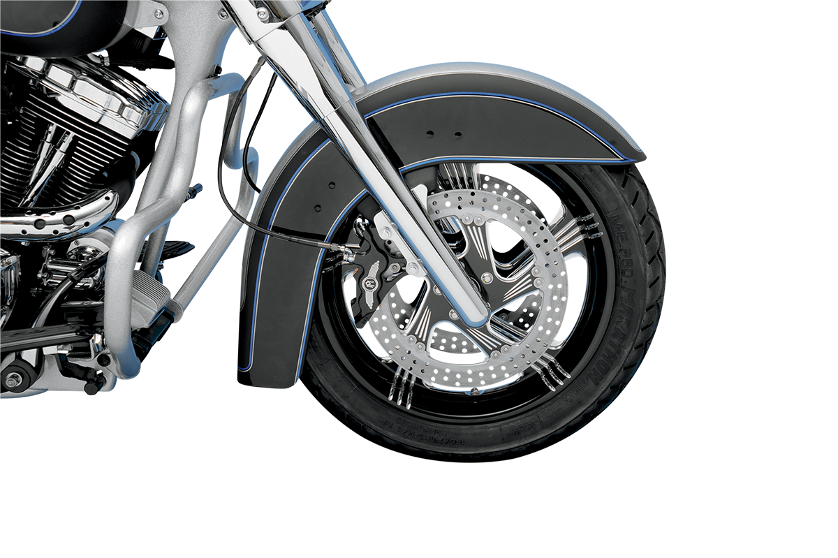 Six-Piston Differential-Bore Front Caliper