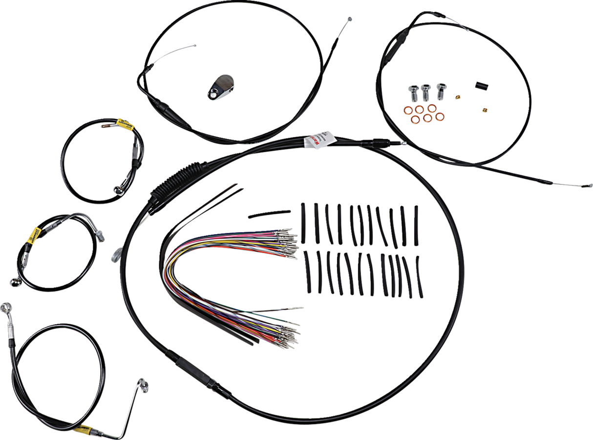 Control Kit for Early Touring Bikes with Bagger Bar Handlebars