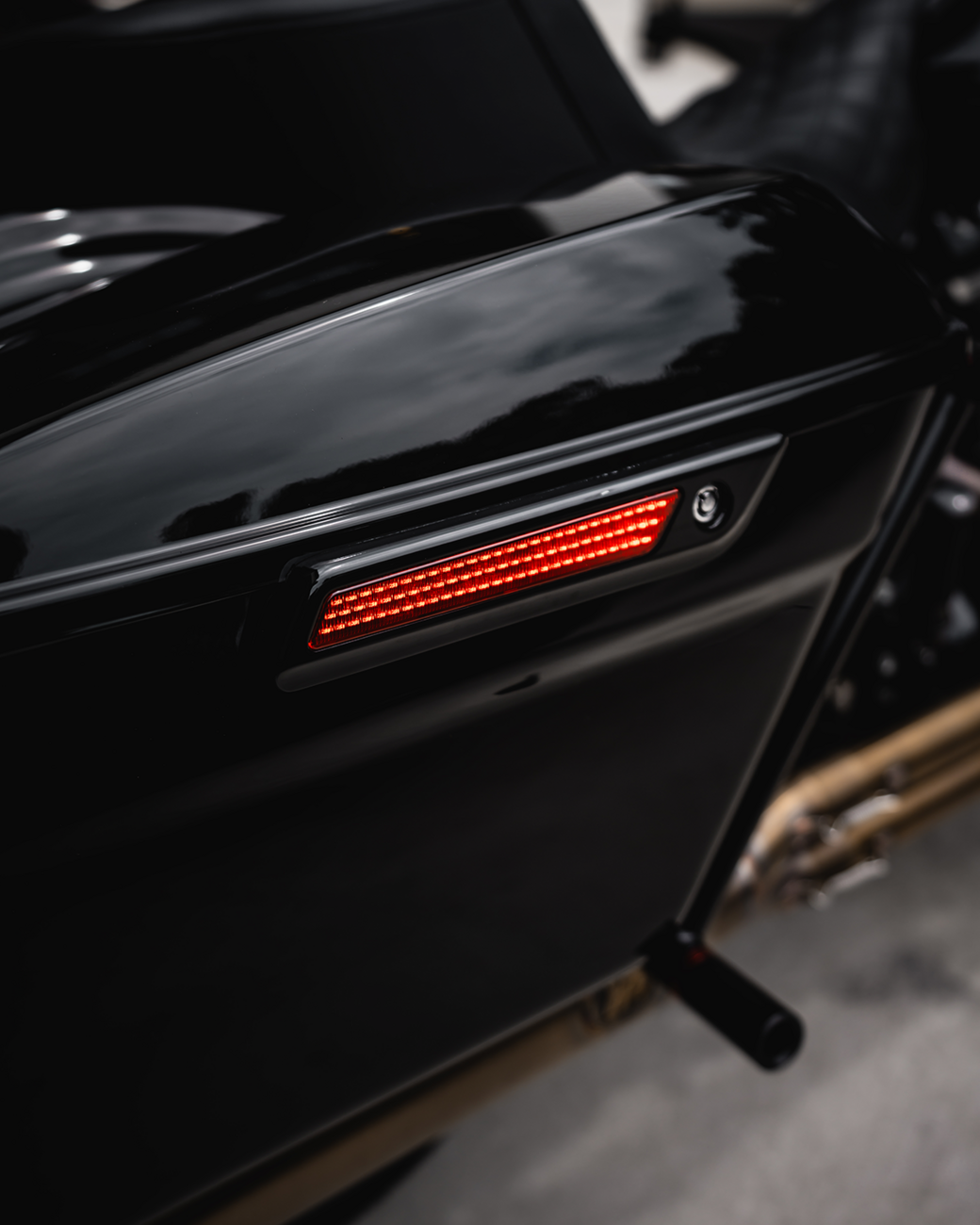 Saddlebag LED Latch Light