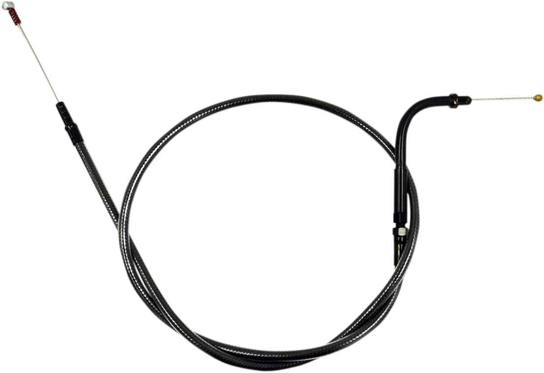 Midnight Braided Handlebar Idle Cable