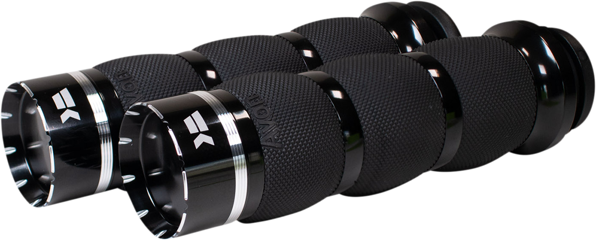 Tracer Grips - Air Cushion - TBW - Black