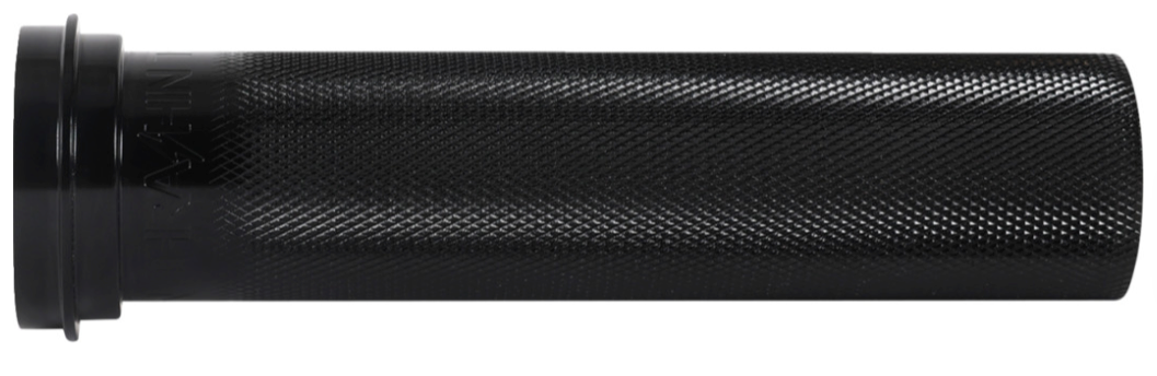 Throttle Tube 23'-Under - Knurled - 1"
