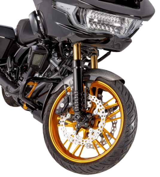 Carbon Fiber 19" Cafe Front Fender 24'-Above Bagger
