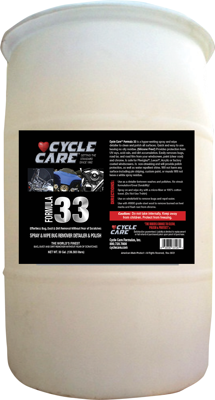 Formula 33 Spray & Wipe®, Bug Remover, Detailer, & Polish