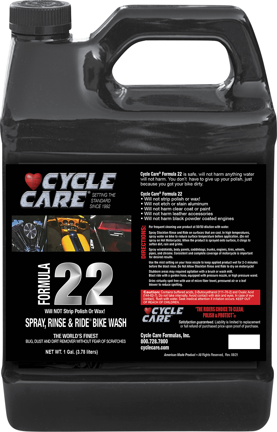 Formula 22 Spray, Rinse & Ride® Cleaner