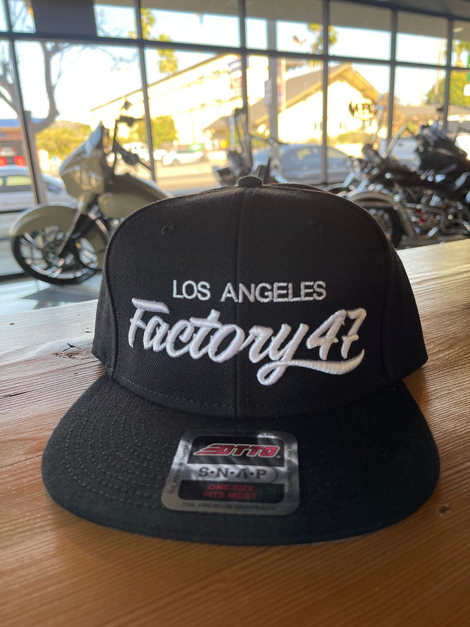 Los Angeles Snapback by Factory 47 Cycles