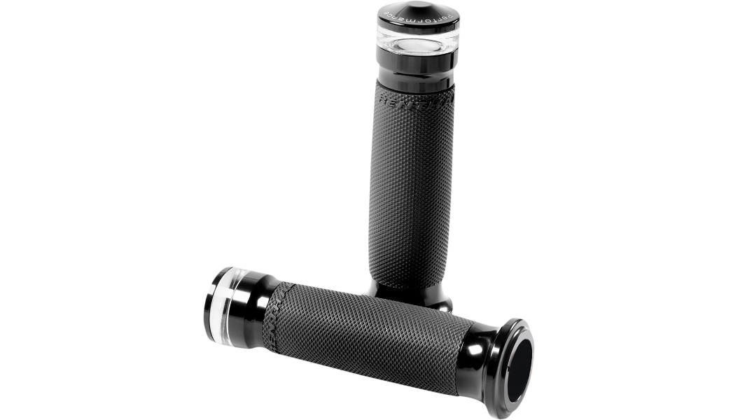 PM Vision Series Black Flashing LED Turn Signal Grips