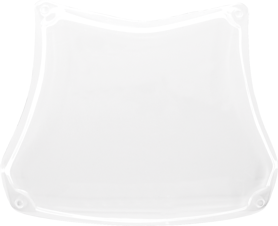 Sentinel Roost Deflector Clear Number Plate