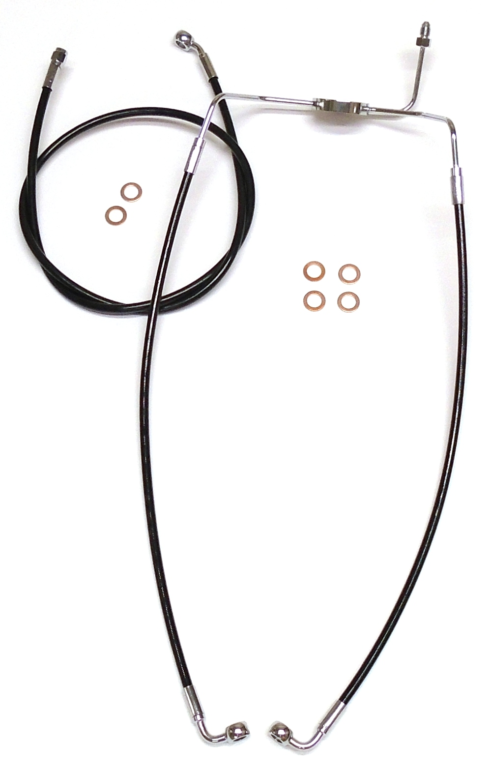 Brake Line - Front - XR - Black