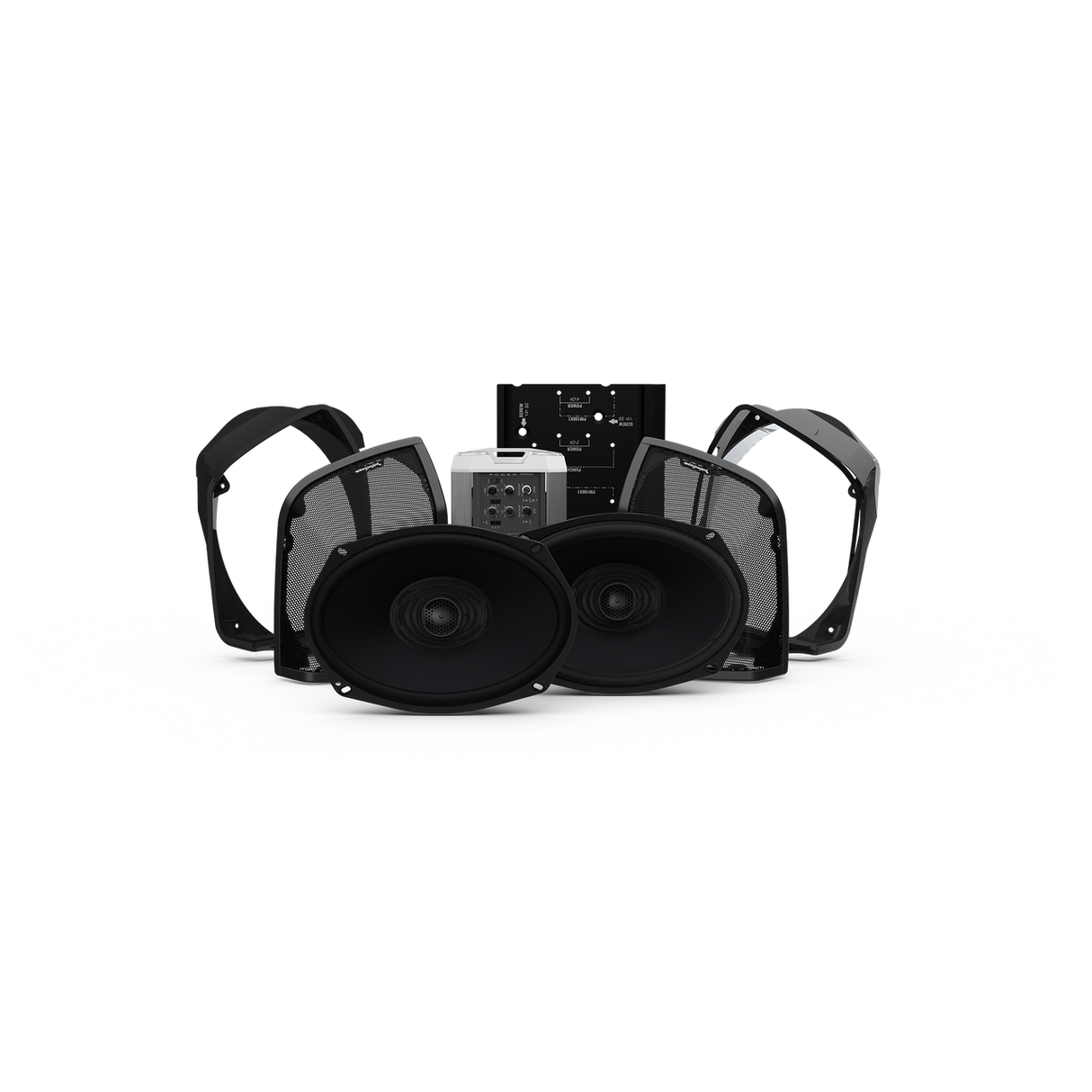 2014+ Road King® 2-Speaker & Amp Kit Free Shipping