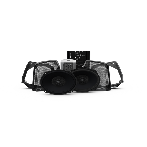 1998-2013 Road King® 2-Speaker & Amp Kit Free Shipping