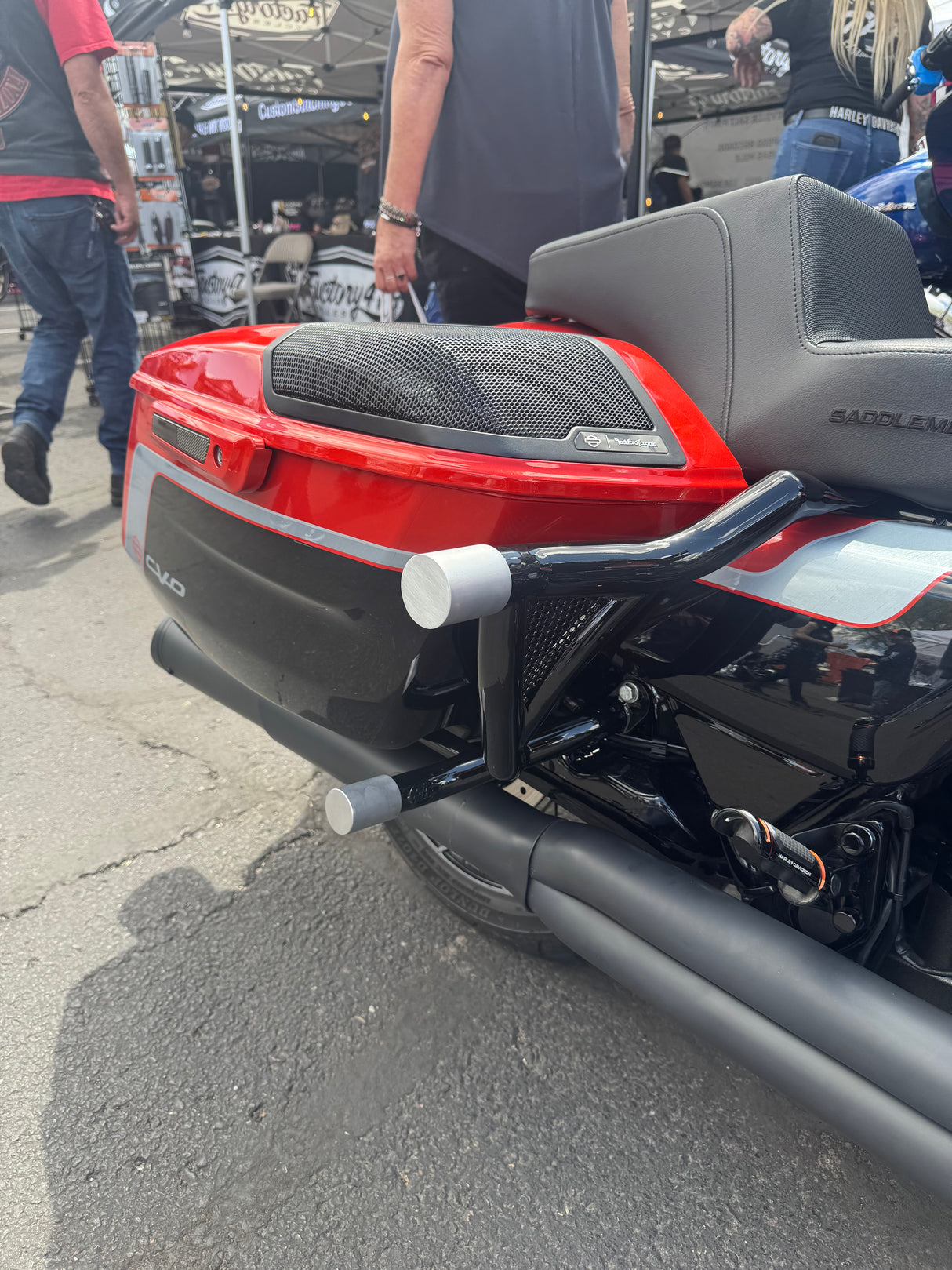 Road Warrior Rear Bag Guards