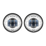 4.5" Chrome LED Harley Auxillary Passing Lamps