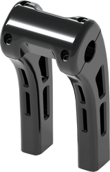 Ghost Risers - 1-1/4 Clamp - 8" - Black
