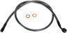 Brake Line - 7/16"-35° - 34" - Black Pearl