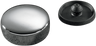 Chrome Stem Bolt Cover and Rubber Plug