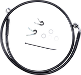 Extended Length Black Vinyl Brake Line Kit [2/2]