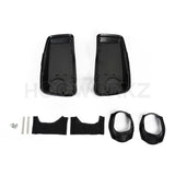 '14-'21 Harley Touring Saddlebag Speaker Lids - Vivid Black