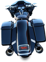 Swoop Three Piece Stretched Rear Fender Kit With Side Panels and Thunder Pods