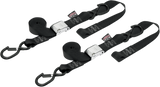 1-1/2" Cam-Buckle with Safety-Latch Hooks and Soft-Tye
