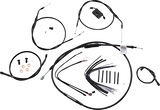 Extended Handlebar Cable and Brake Line Kit for Sportsters with ABS