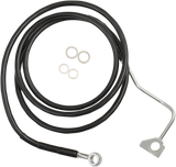 Extended Length Black Vinyl Brake Line Kit [2/2]