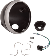 Lucas Style 7" Side Mount Headlight Shells
