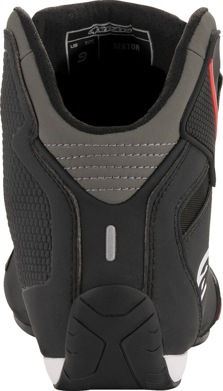 Sektor Shoes — Abrasion Resistant/Hook and Loop/Removable Anatomic Footbed