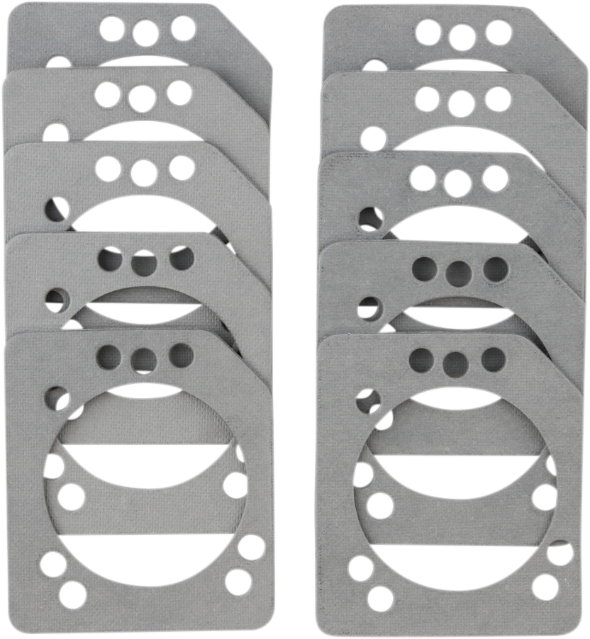 Carburetor to backing plate gasket