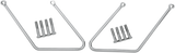 Chrome Saddlebag Support Brackets