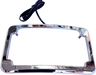 Beveled License Plate with Lights