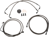 Midnight Braided Brake Line Kit
