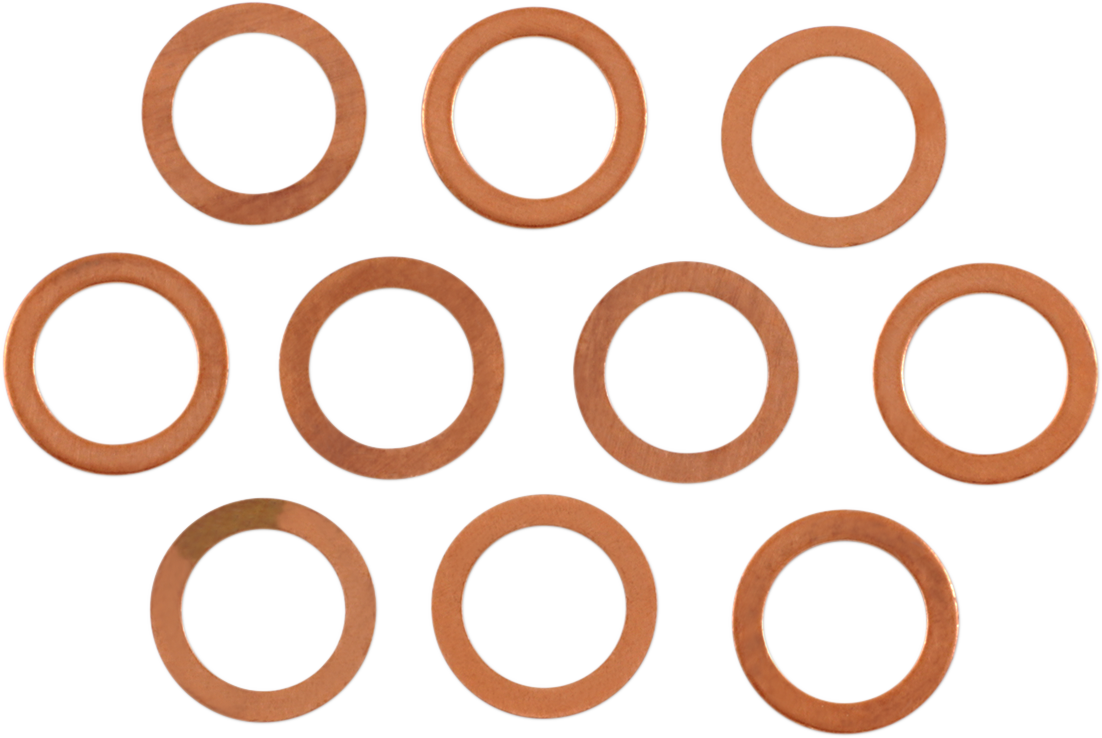 Copper Crush Washers for Wheel Cylinder Bolt