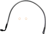 Brake Line - 10 mm-90° - 22" - Black Pearl