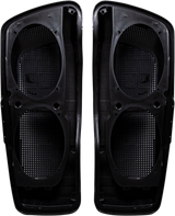 Saddlebag Lid with Speaker Cutouts