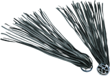 Handlebar Grip End Cap with 12" Fringe