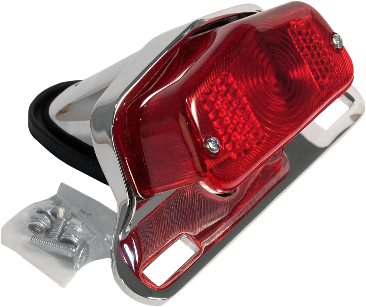 Lucas-Style Taillight with Chrome Bracket